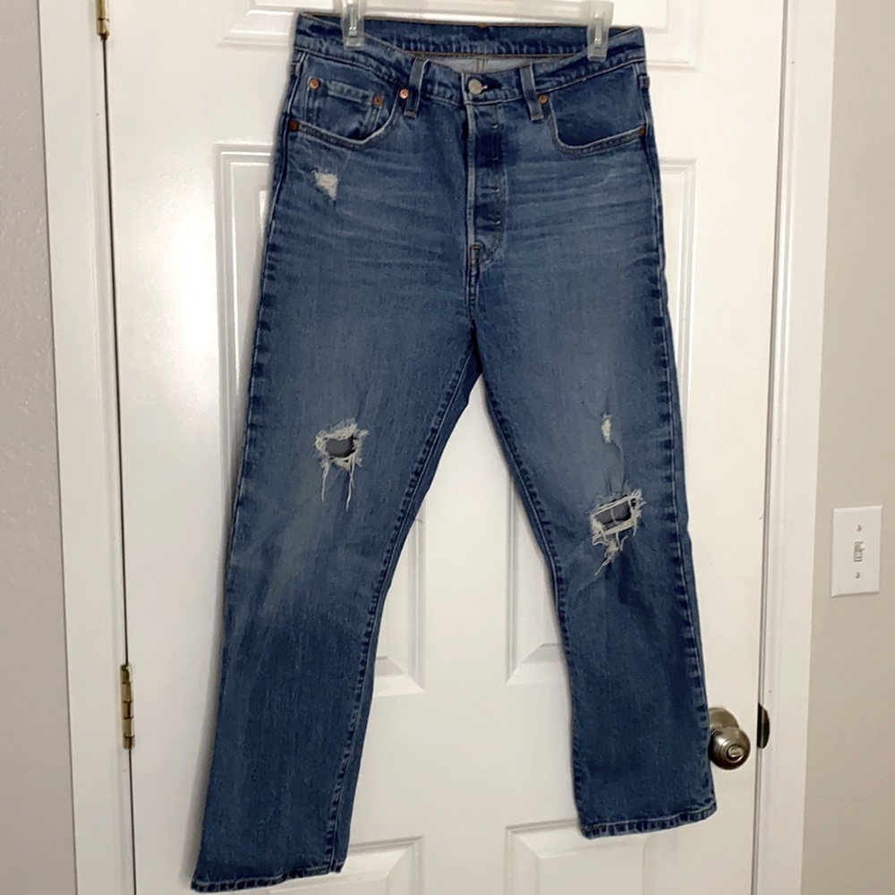 Levi’s button fly 501